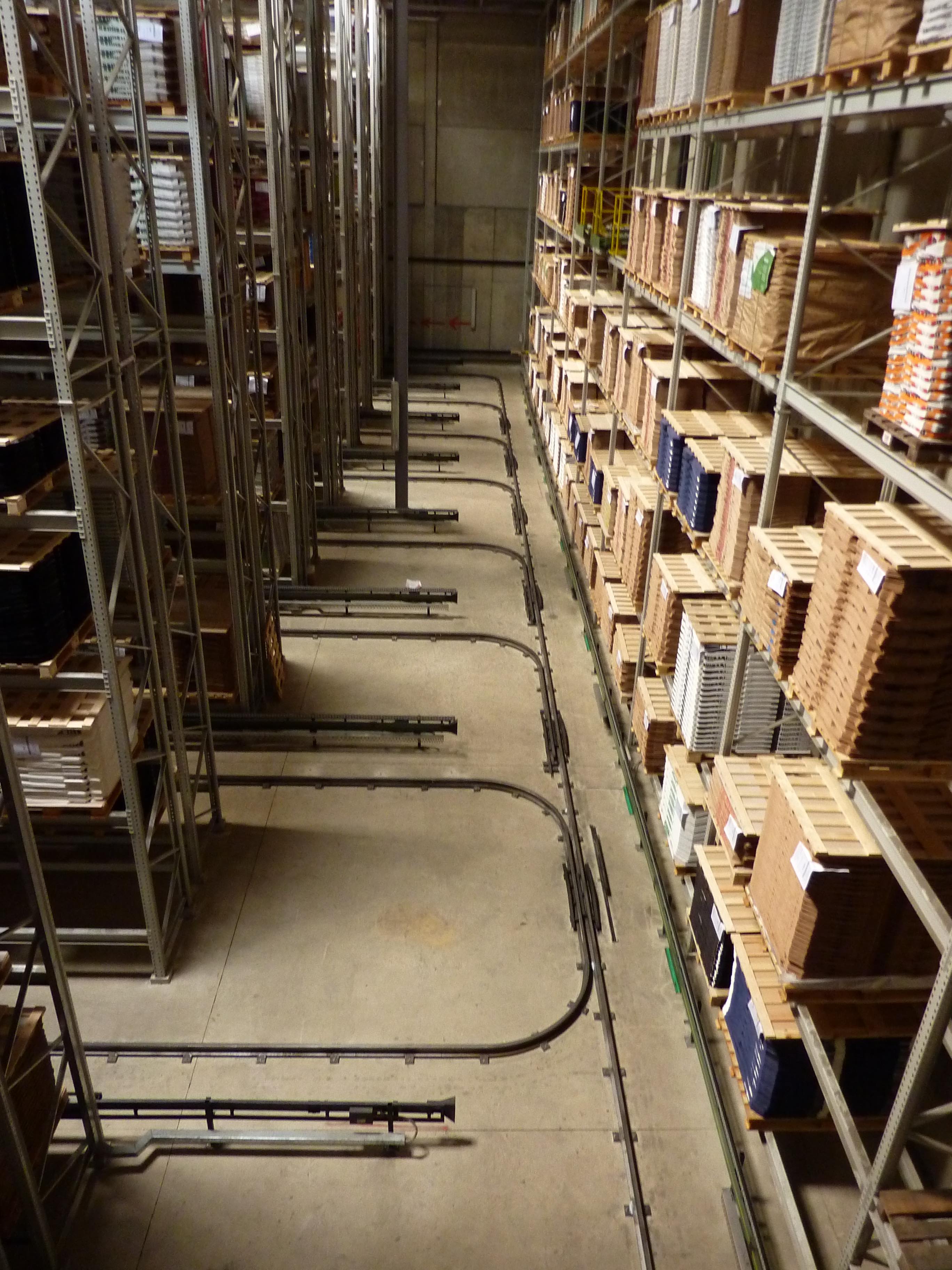 5 Schienenanlage kurvengängig